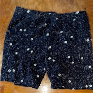 Black and White Polka Dot Kid Shorts